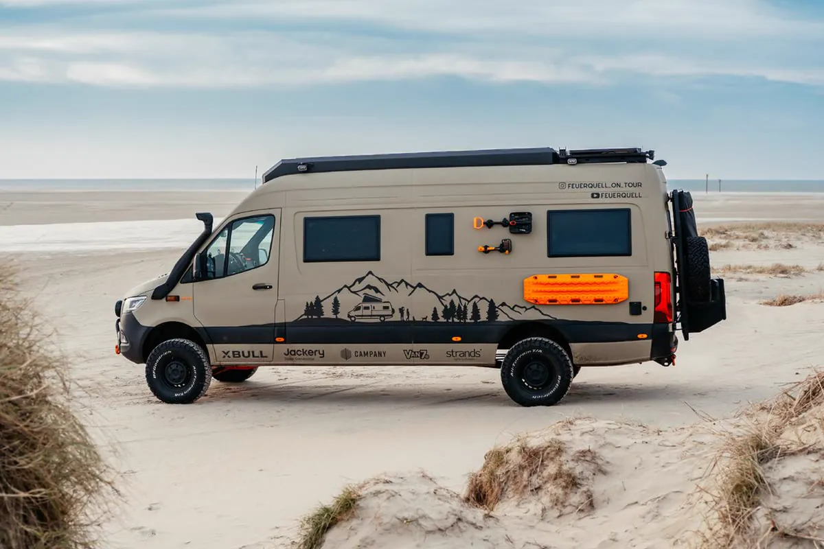 Der fertig ausgebaute Allrad-Sprinter