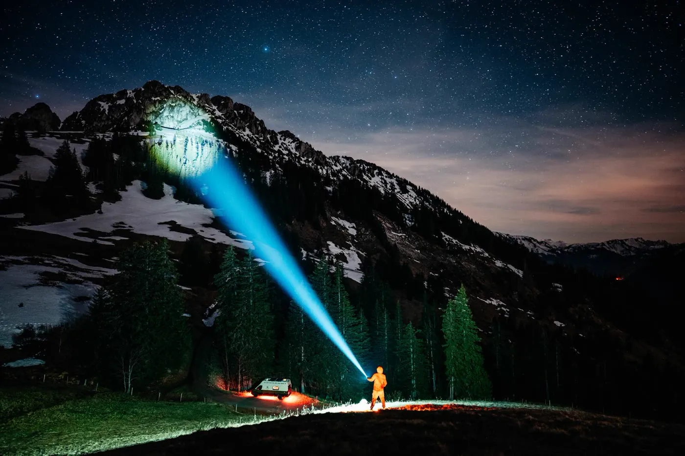 Olight, Taschenlampen, zum Beispiel die Marauder Mini 2